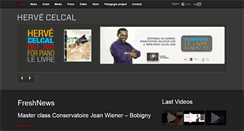 Desktop Screenshot of herve-celcal.com