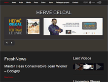 Tablet Screenshot of herve-celcal.com